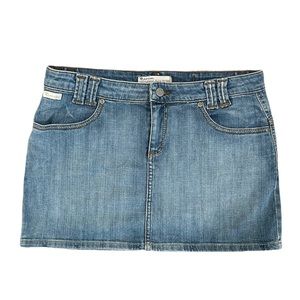 Mini Denim Skirt